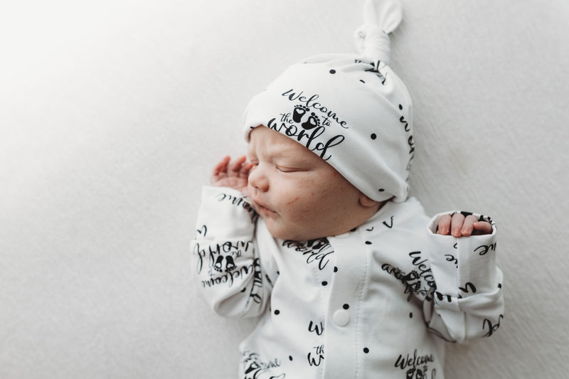 welcome to the world newborn coming home outfit