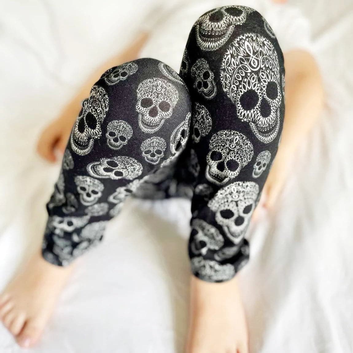 Flower Power Skull Leggings – Indelicate Clothing