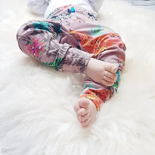 Baby Girl Leggings Peacocks Lottie Lysh UK