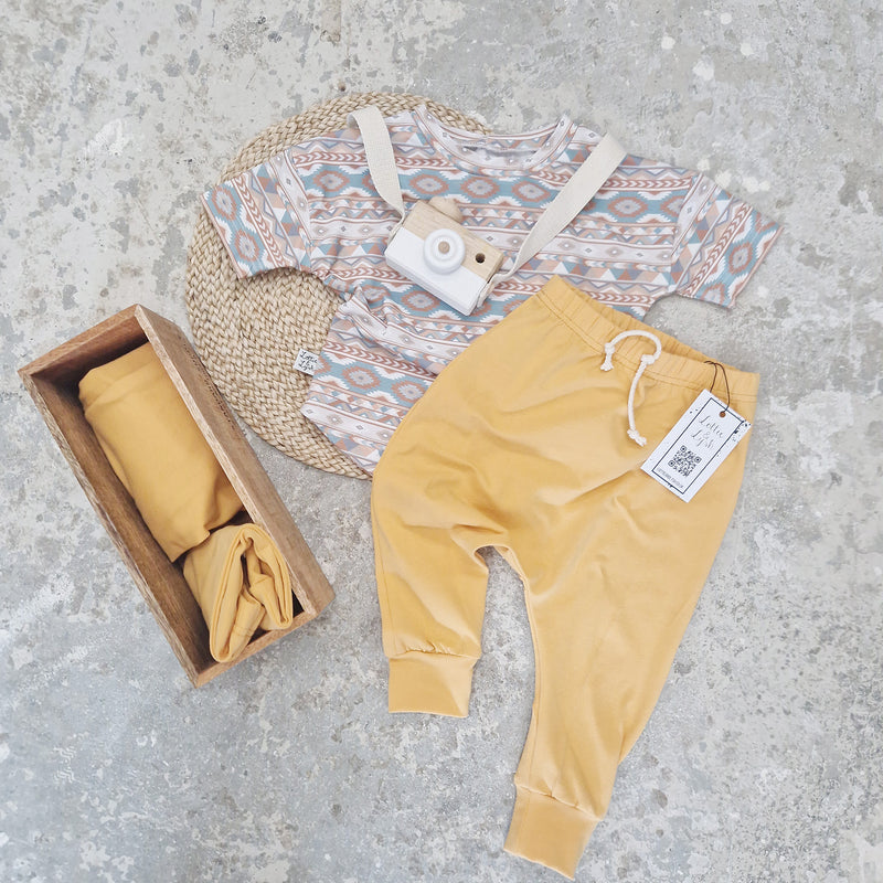 Banana comfort trousers by Lottie & Lysh