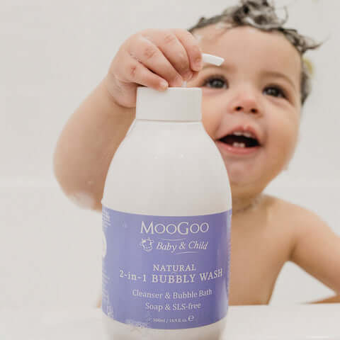 MooGoo 2-in-1 bath wash