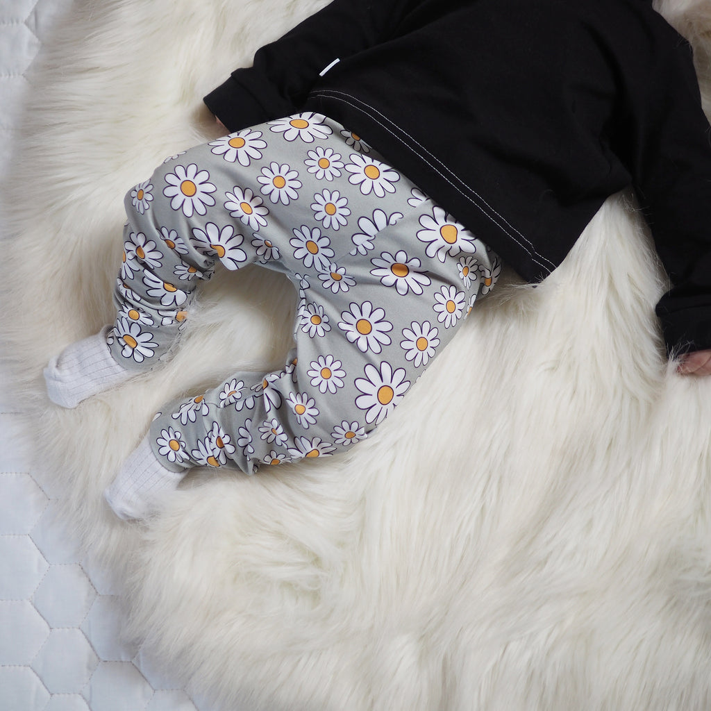 girls sale - daisy print baby and toddler leggings by Lottie & Lysh