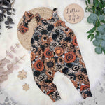 Floral print baby and toddler festival romper by Lottie & lysh