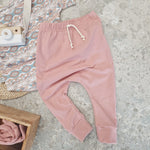 Rose pink harem leggings