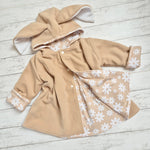 beige baby bunny jacket