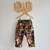 floral cord baby and toddler trousers