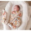 chamomile rose floral swaddle by Lottie & Lysh