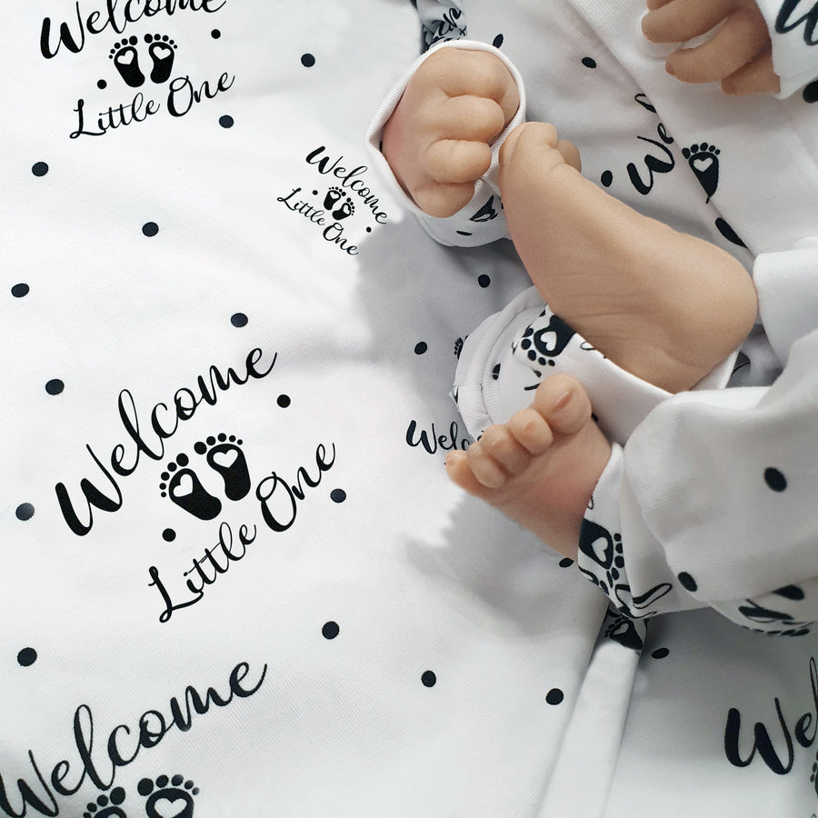Welcome Little One - Newborn Coming Home Outfit