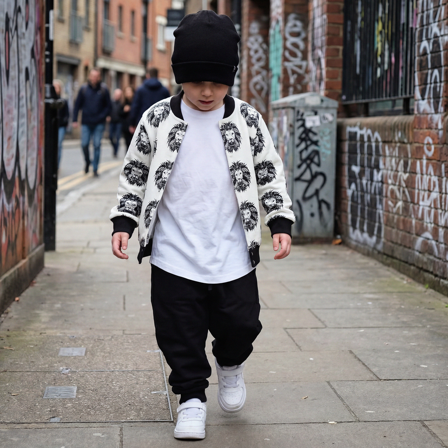 The 'Bomb' Jacket - Reversible Aztec Lion