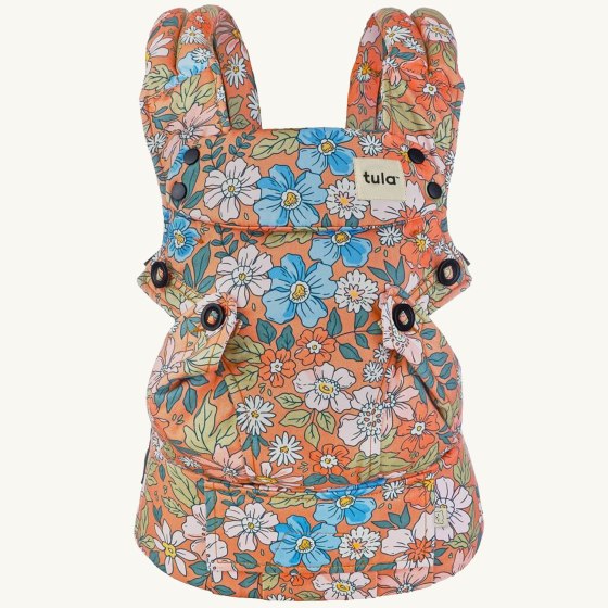 floral flower walk baby carrier by tula