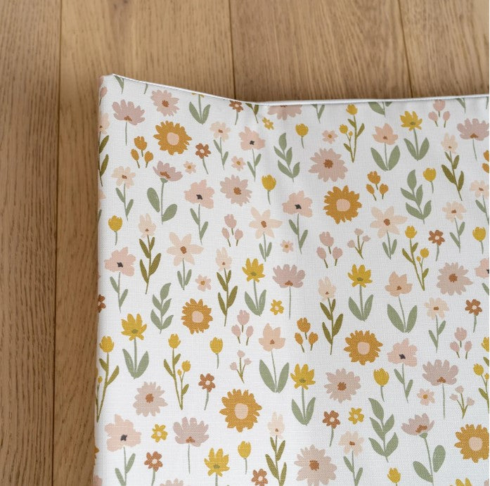 Mabel and Fox floral baby changing mat