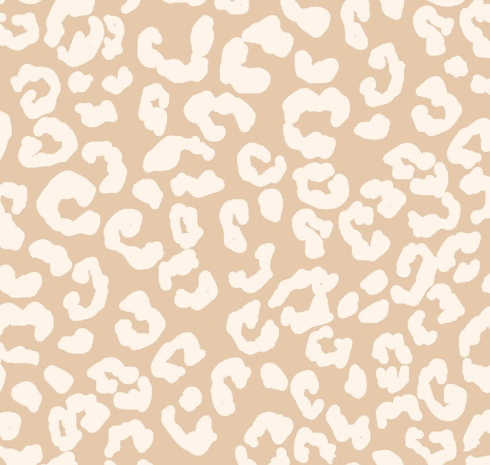 beige leopard print jersey