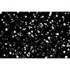 Black and white paint splatter effect jersey fabric