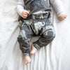 elephant print baby outfit handmade by Lottie & Lysh