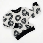 Aztec lion long sleeve top by Lottie and lysh