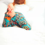 cute and funky baby leggings with cat print fabric