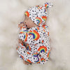 rainbow baby clothing by Lottie & Lysh