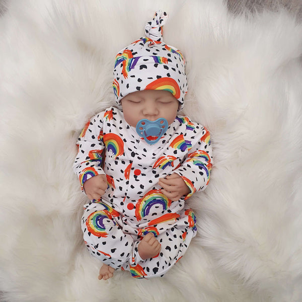 Rainbow print hot sale baby clothes