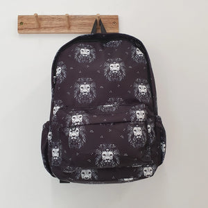 Lion Noir printed toddler backpack