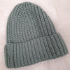 Green Lottie & Lysh knitted beanie hat