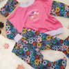 Kids flared trousers and sweatshirt clothing set by Lottie & Lysh
