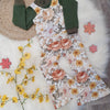 Cute floral romper with flared legs by Lottie & Lysh