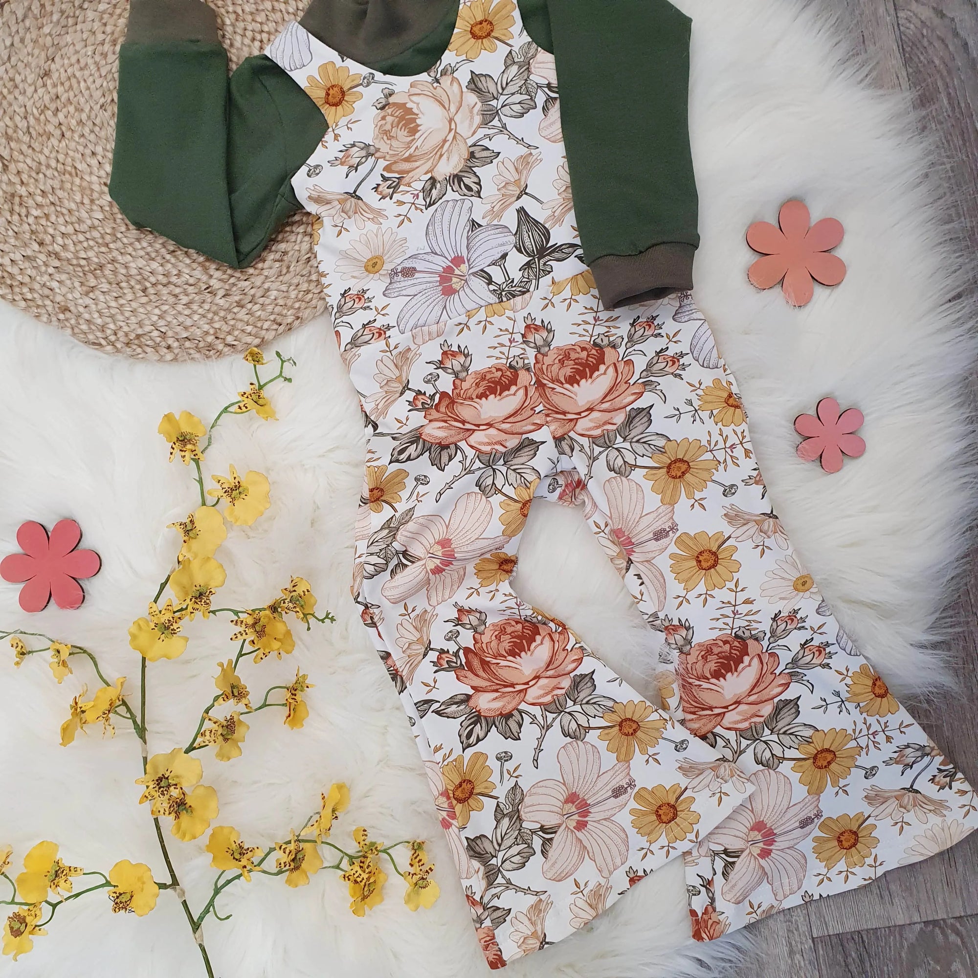 Romper flared jumpsuit hotsell