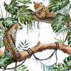 Jungle Jaguars printed jersey by Lottie & Lysh