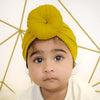 handmade baby turban style headwrap. Stretchy hat for newborns