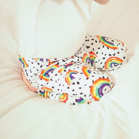 Rainbow discount baby leggings