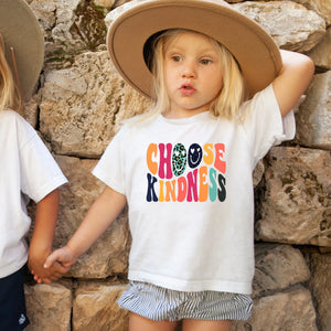 kids choose happy slogan t-shirt by lottie & lysh