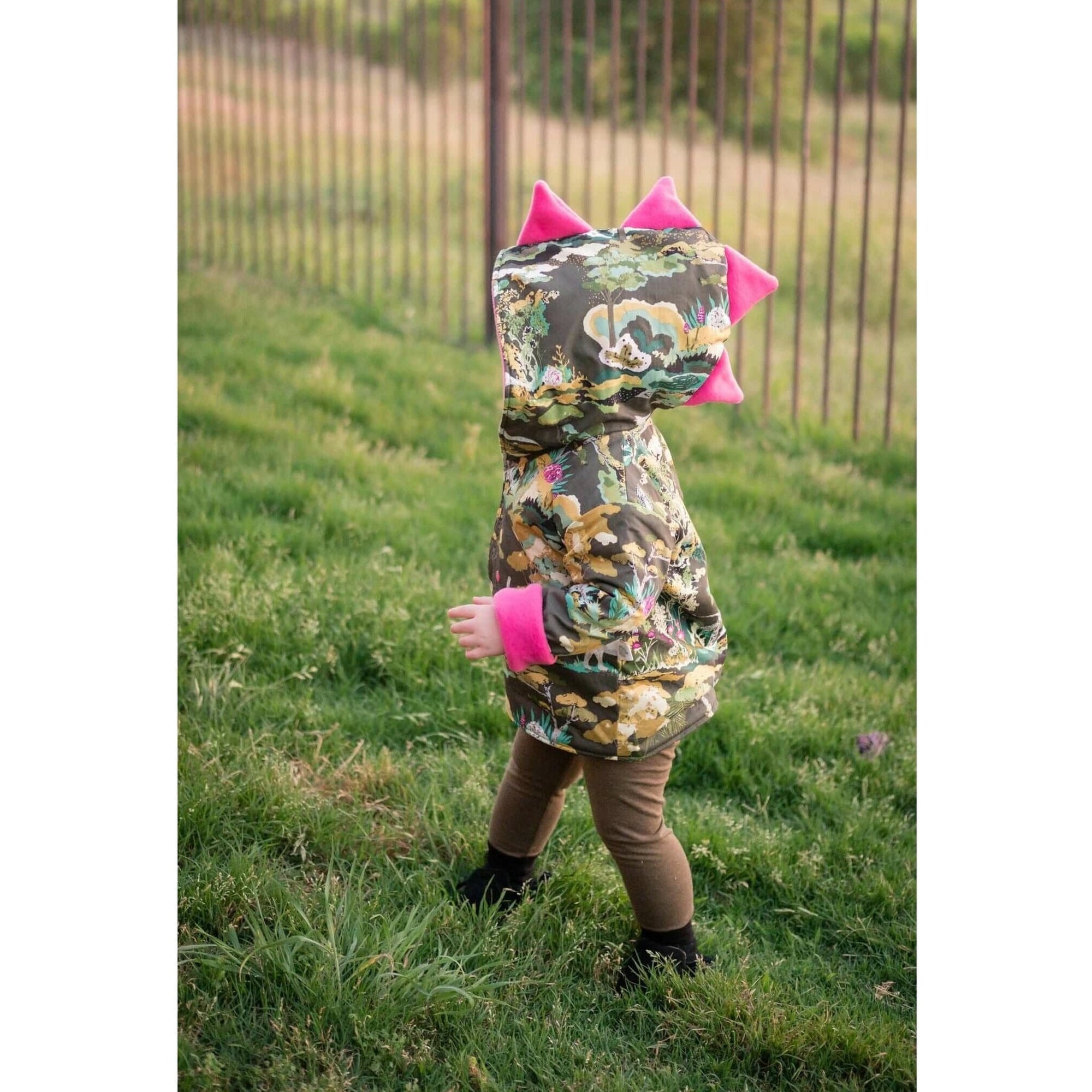 Girls dinosaur coat 2025