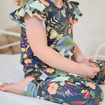 Floral Baby & Toddler Romper | Autumn Glow Zipless Romp