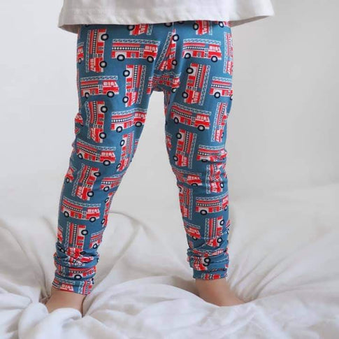 Lularoe fire truck leggings hotsell