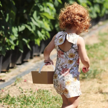 Shorts romper with long back shop