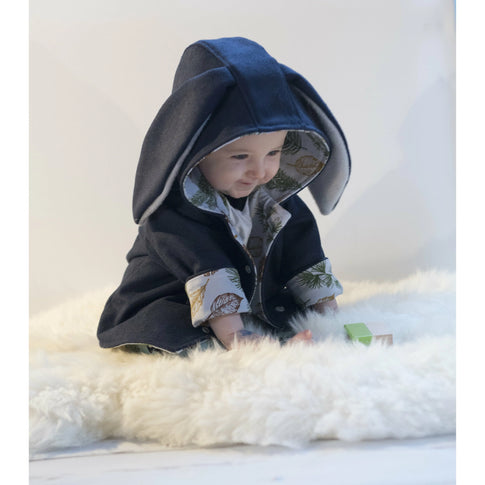 Boys Handmade Bunny Jacket by Lottie Lysh UK