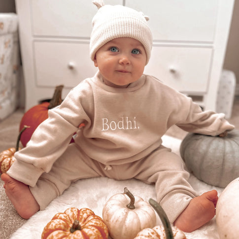 Baby personalised best sale lounge set