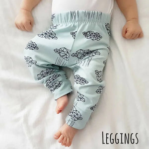 handmade baby leggings by Lottie & Lysh. Select your fabric and design our own children's outfits. 