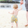 baby and toddler bubble shorts