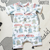 lottie & lysh shortie rolled hem romper