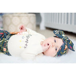 autumn glow knotted baby headwrap by lottie & lysh