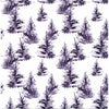 Lottie & lysh mauve trees exclusive jersey fabric