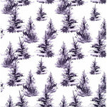 Lottie & lysh mauve trees exclusive jersey fabric